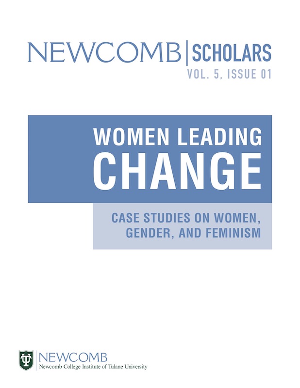 					View Vol. 5 No. 1 (2020): Women Leading Change: Case Studies on Women, Gender, and Feminism 
				